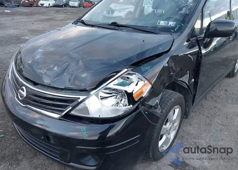 2012 Nissan Versa 1.8 S из США, поврежденный, VIN 3N1BC1CP0CK294563